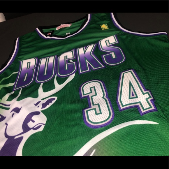 🔥🔥Ray Allen Bucks Jersey Hardwood Classic🔥🔥 - Picture 2 of 8